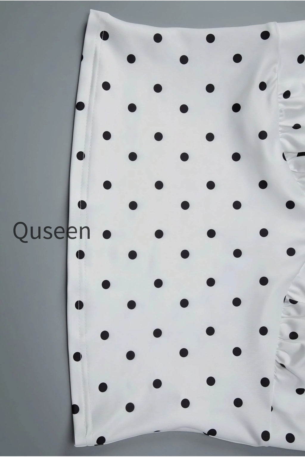 Sexy Polka Dot Cami Fitted Skirt Set