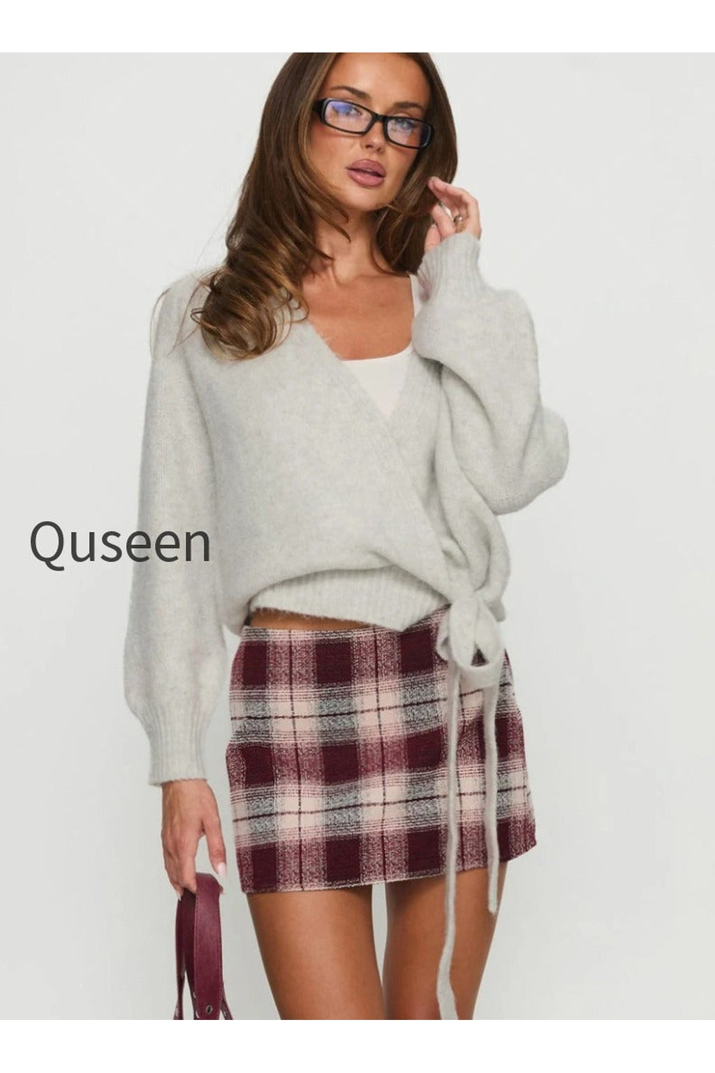 Charmers Mini Skirt Red Check