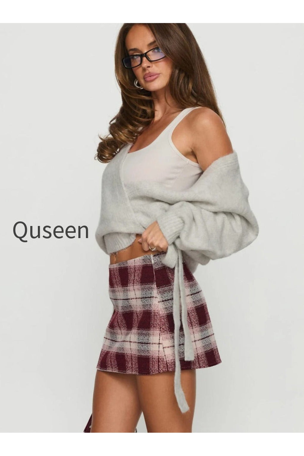 Charmers Mini Skirt Red Check