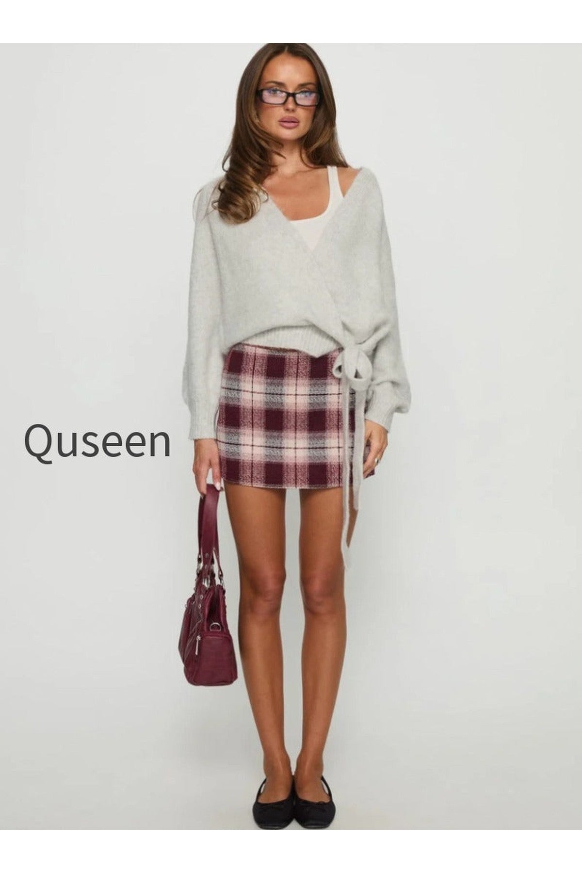 Charmers Mini Skirt Red Check