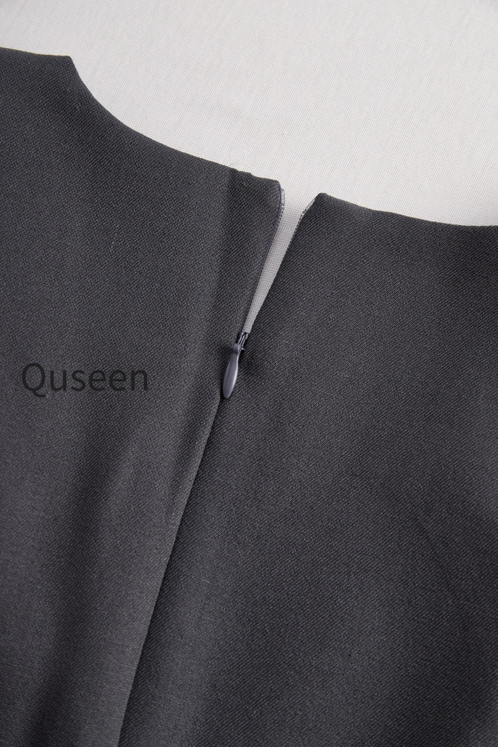 Sophisticated Sleeveless Peplum Jumpsuit In Charcoal Gray