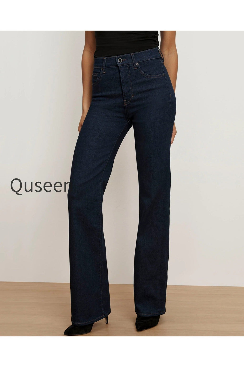 Crosbie Slim Wide-Leg Jean