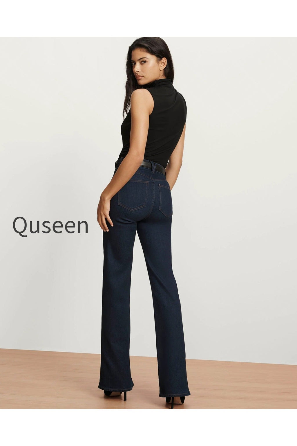 Crosbie Slim Wide-Leg Jean